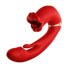 Load image into Gallery viewer, Rose Mucher Lip Biting &amp; Swing Clitoral G Spot Vibrator for Women