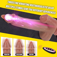 Load image into Gallery viewer, Tongue Dick Strong Suction Cup Realistic Big Size Penis
