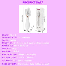 Load image into Gallery viewer, ScentWave 5 Suction 5 Vibration Clitoral Stimulation Vibrator