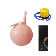 Load image into Gallery viewer, Bouncy Inflatable Sex Ball with Remote Control Vibrating Realistic Dildo