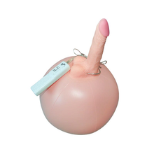 Load image into Gallery viewer, Bouncy Inflatable Sex Ball with Remote Control Vibrating Realistic Dildo