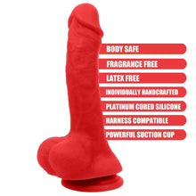 Load image into Gallery viewer, AIMITEX five colors long silicone dildo