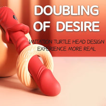Load image into Gallery viewer, MizzZee Silicone Soft Big Mouth Telescopic Stick Massage Vibrator