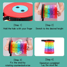 Load image into Gallery viewer, TOYHEERG Rainbow Chair Sex Dildo Machine Outdoor Stimulation