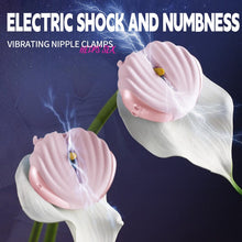 Load image into Gallery viewer, Roomfun Shell SM Electric Shock Nipple Clamp Vibration Massager Remote Control