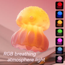 Load image into Gallery viewer, Luminous Jellyfish 360°rotating Tongue Licking G-spot Clitoral Stimulation Vibrator