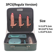 Load image into Gallery viewer, Auto Thrusting Vibration dildo Sex Machine Set With Storage Box