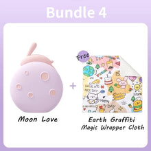 Load image into Gallery viewer, Moon Love Rabbit 2 in 1 Suction Egg Clitoral G Spot Vibrator Set