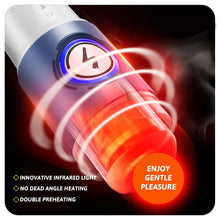 Load image into Gallery viewer, Leten Insulation Cabin Telescopic Male Masturbaor