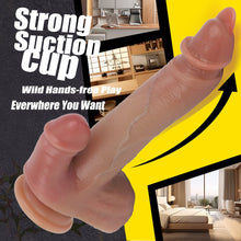 Load image into Gallery viewer, Tongue Dick Strong Suction Cup Realistic Big Size Penis