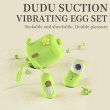 Load image into Gallery viewer, Bobo Suction Egg Clitoral Stimulation Vibrator Set