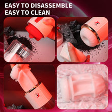 Load image into Gallery viewer, 3 In 1 Detachable Fully Automatic Tongue Licking Suction Vibration Male Stroker