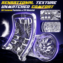 Load image into Gallery viewer, Spaceman 2 in 1 Automatic 7 Telescopic 7 Rotating Male Masturbator