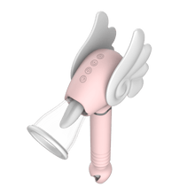 Load image into Gallery viewer, Magic Wand 4 in 1 Vacuum Suction Thrusting Clitoral G-spot Vibrator