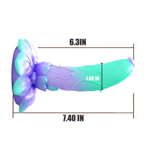Load image into Gallery viewer, AIMITEX Rose Silicone Dildo Anal Plug Alien Cute Penis