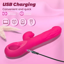 Load image into Gallery viewer, Jinny 4 In 1 Clitoris Tapping G-spot Expansion Vibrator App Control