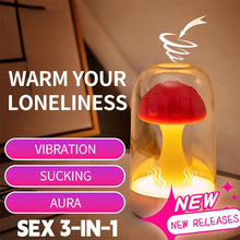 Load image into Gallery viewer, Mushroom Clitoral Sucking Stimulation Vibrator With Luminous Dust Cover