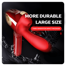 Load image into Gallery viewer, Leten New Generation of Impact Massage Vibrator Telescopic Sucking Female Gun Machine Adult Masturbator