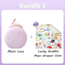 Load image into Gallery viewer, Moon Love Rabbit 2 in 1 Suction Egg Clitoral G Spot Vibrator Set