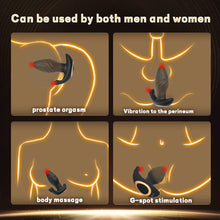 Load image into Gallery viewer, Male Prostate Massager Telescopic Vibration Anal Masturbator Anal Plug