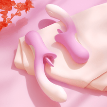 Load image into Gallery viewer, Fancy Pink Female Tongue Licking Masturbation Device Vibrator