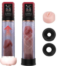 Load image into Gallery viewer, 3 In 1 Penis Enlarger Extender Pump Male Masturbator