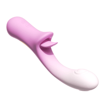 Load image into Gallery viewer, Fancy Pink Female Tongue Licking Masturbation Device Vibrator