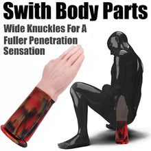 Load image into Gallery viewer, AIMITEX Giant Flower Arm Liquid Silicone Butt Plug Anal Toy
