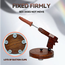 Load image into Gallery viewer, Sheyay Vintage Style Wooden Retractable Female Masturbation Dildo Machine