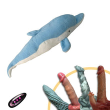 Load image into Gallery viewer, Plush Dildo Machine Thrusting Licking Dildo Machine Sex Toy With Remote Control