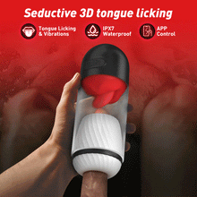 Load image into Gallery viewer, Blowjob Water-bath Male Masturbator 9-Mode Licking APP Control